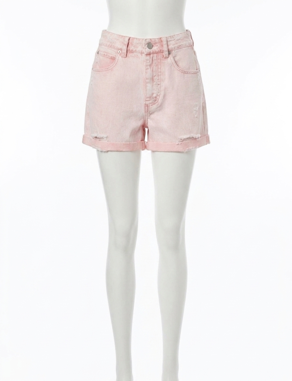NEW PEACH LOVE mya denim shorts in pink